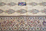 Extremely Fine  Isfahan Wool and Silk Rug 5'1'' x 7'6''