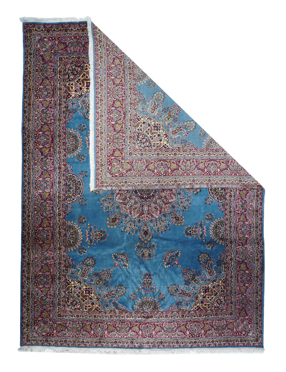 Vintage Kerman Rug 9'10'' x 13'7''