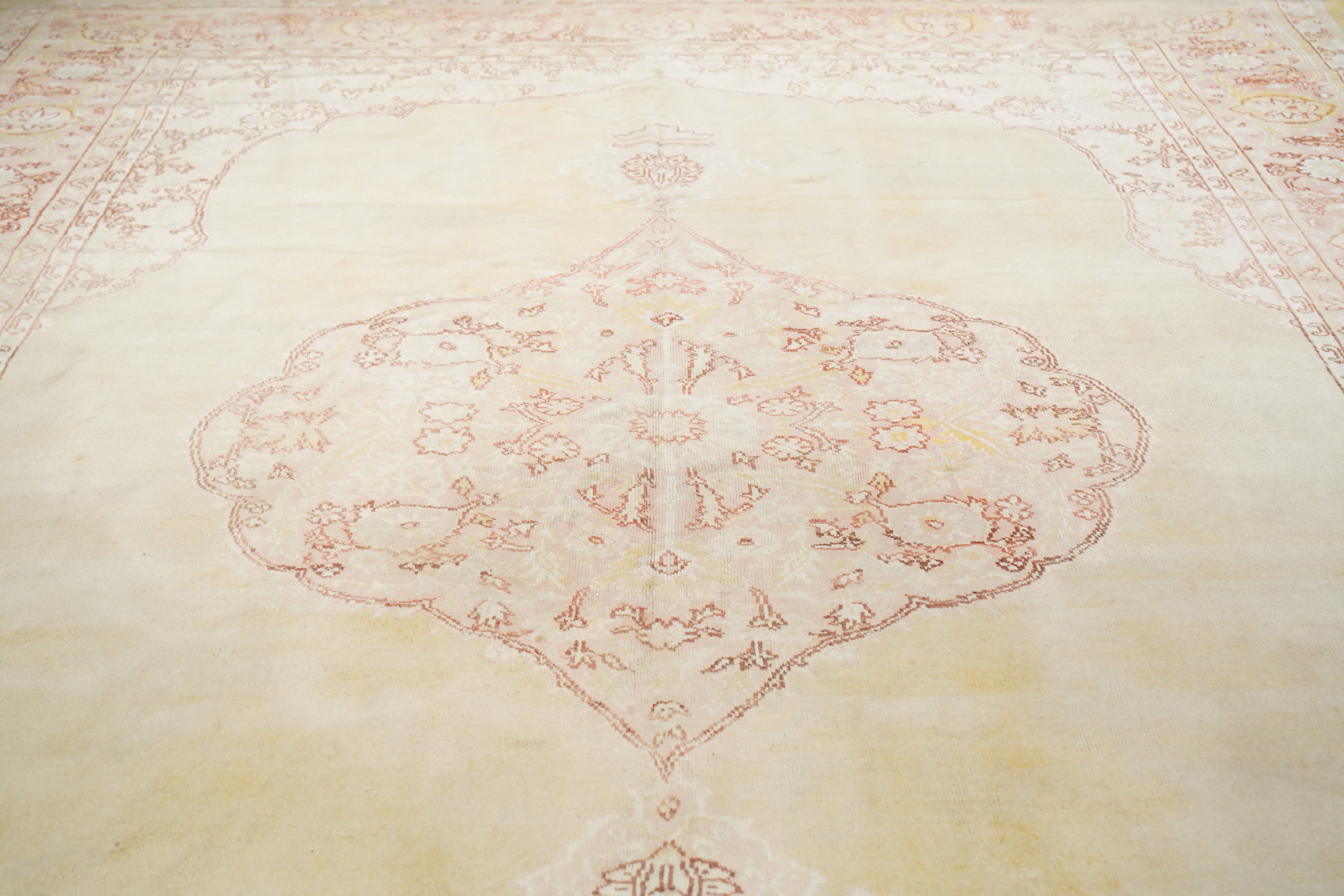 Antique Oushak Rug 10'5'' x 13'8''