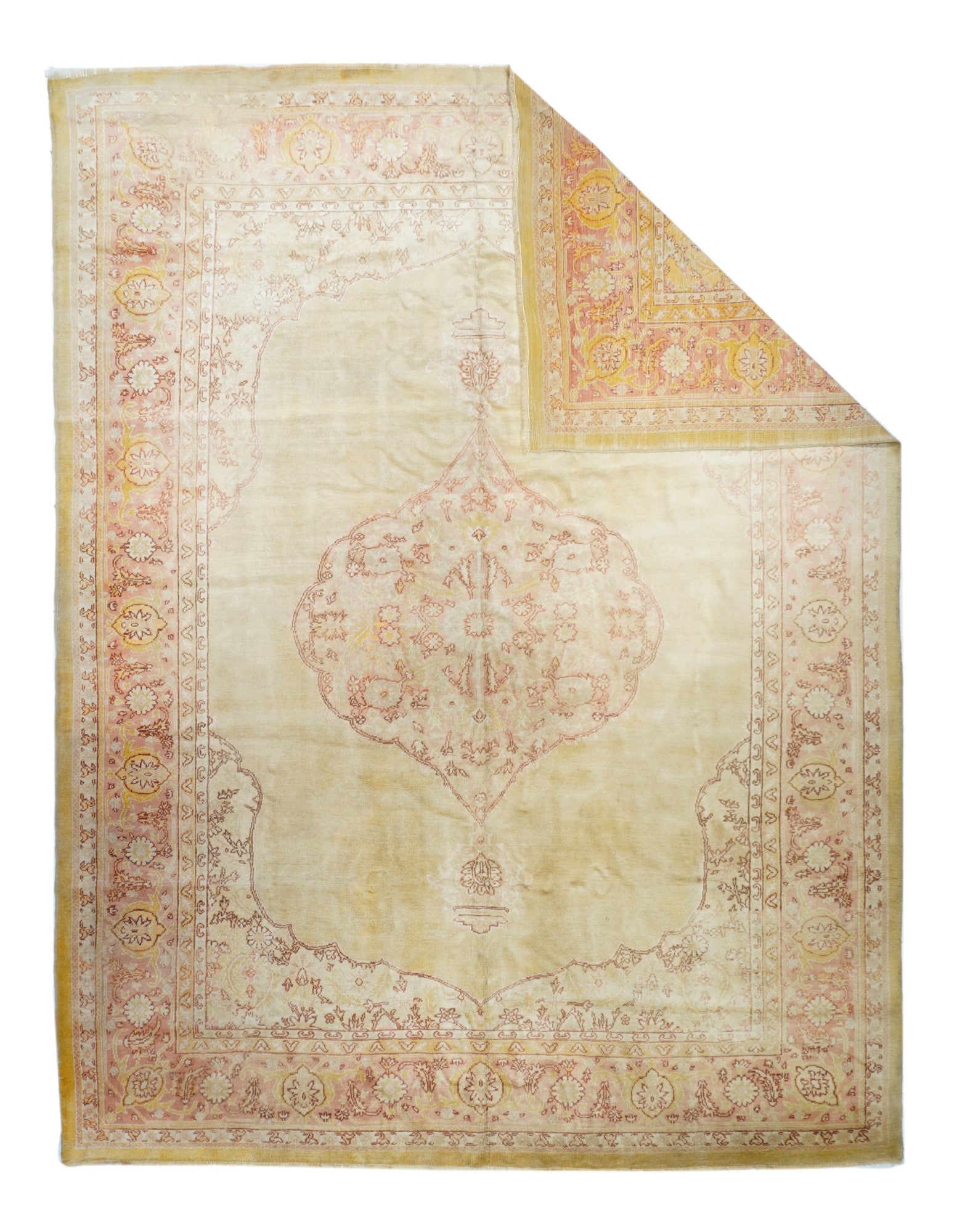 Antique Oushak Rug 10'5'' x 13'8''