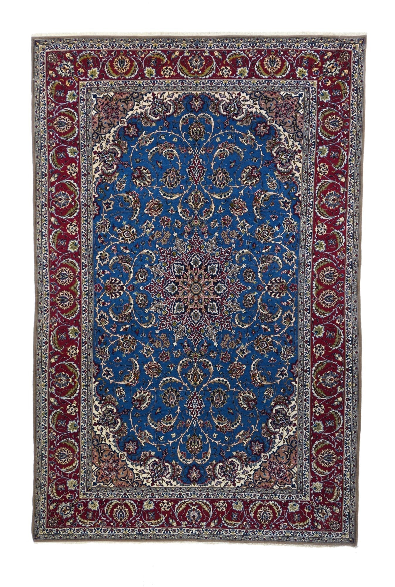 Vintage Isfahan Rug 5'1'' x 7'10''