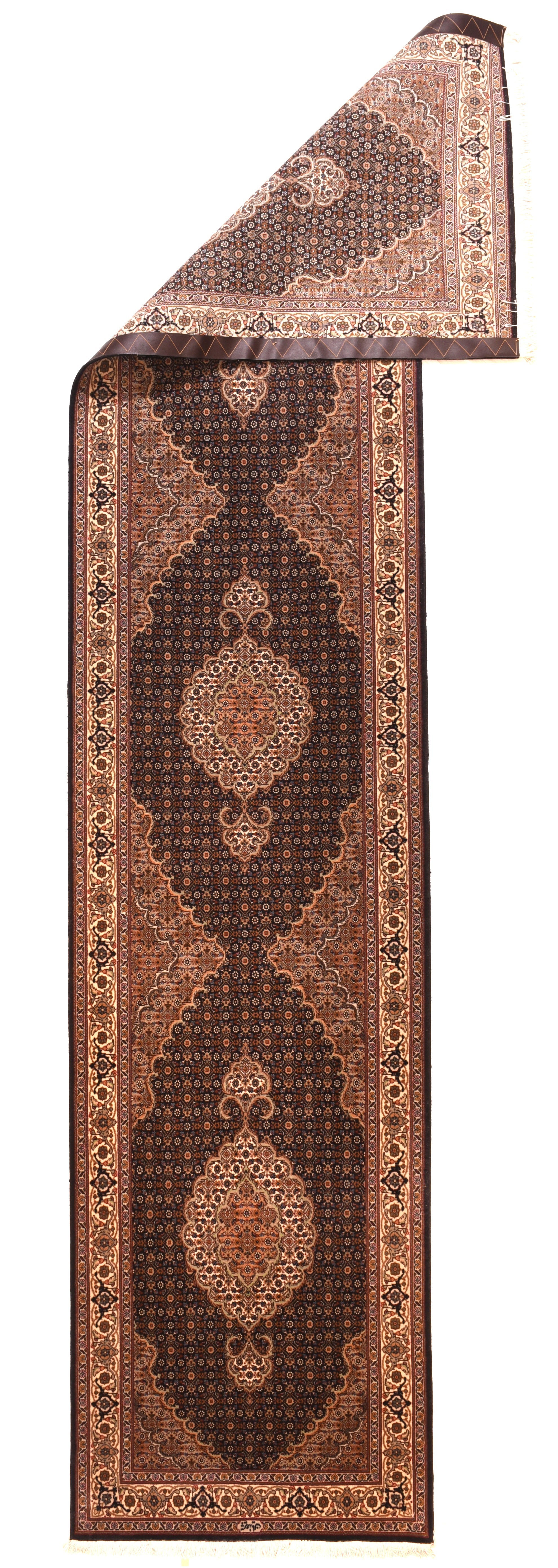 Fine  Tabriz Long Rug 2'7'' x 11'10''
