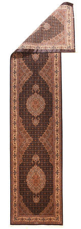 Fine  Tabriz Long Rug 2'7'' x 11'10''