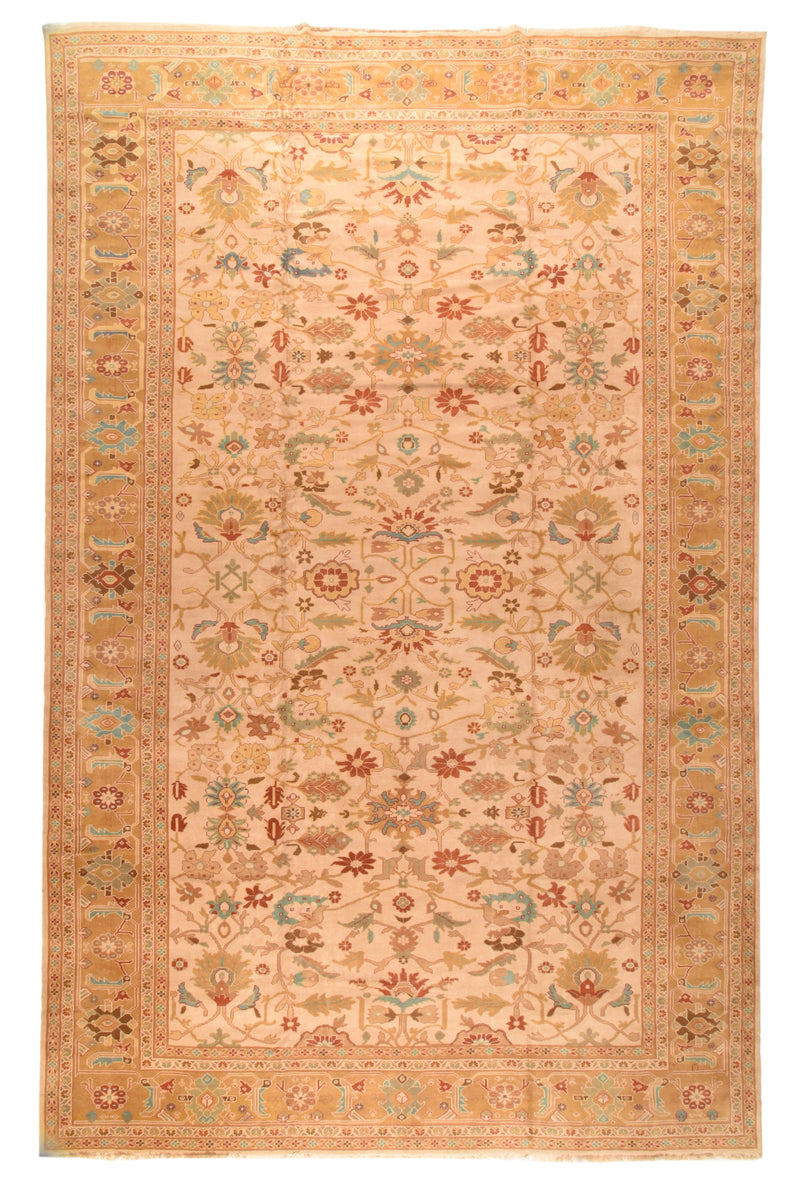 Vintage  Sultanabad Rug 13' 0