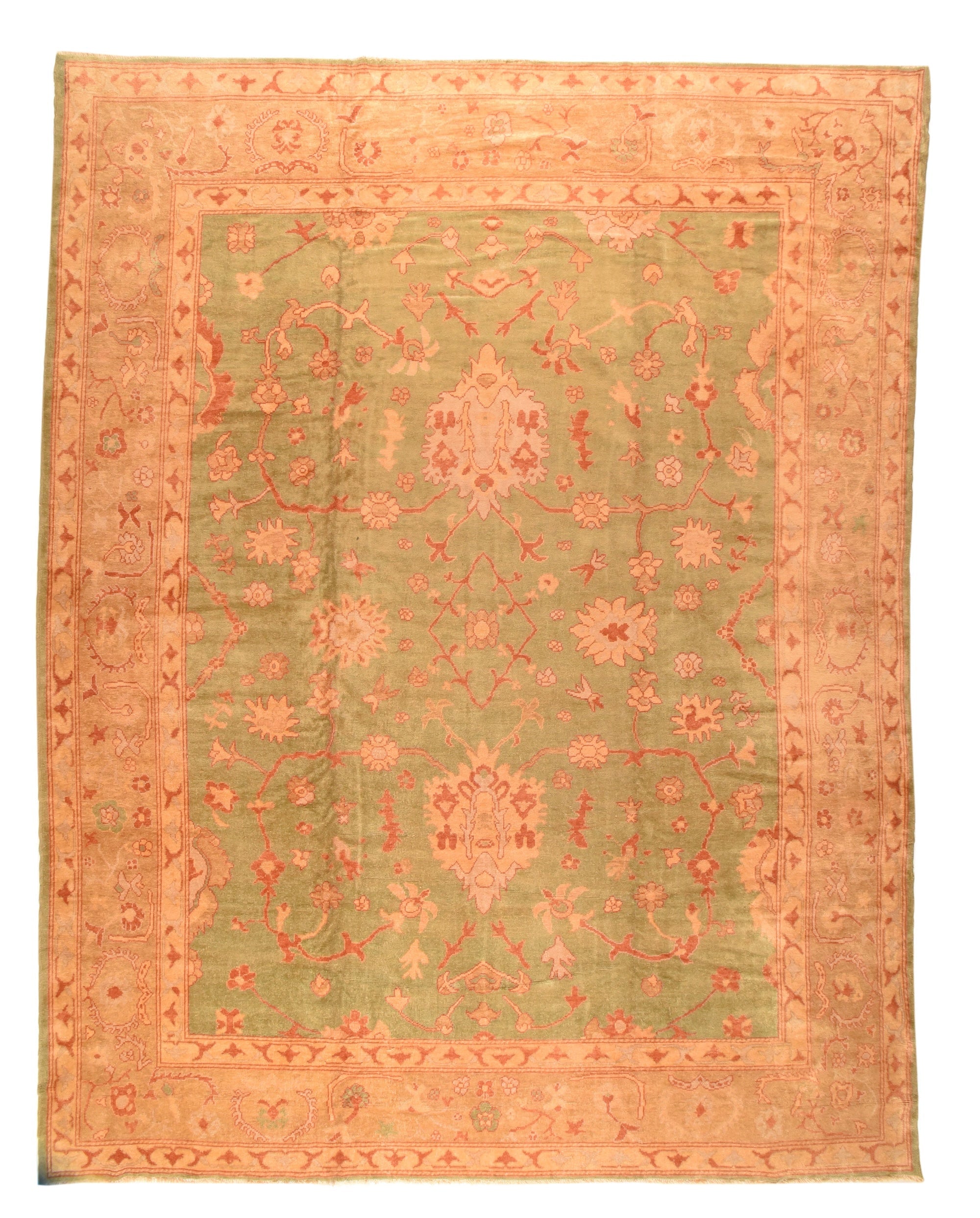 Antique Oushak 13' 7'' x 17' 2''