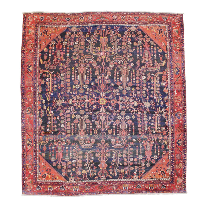 Vintage Bakhtiari Rug 12'6'' x 14'11''