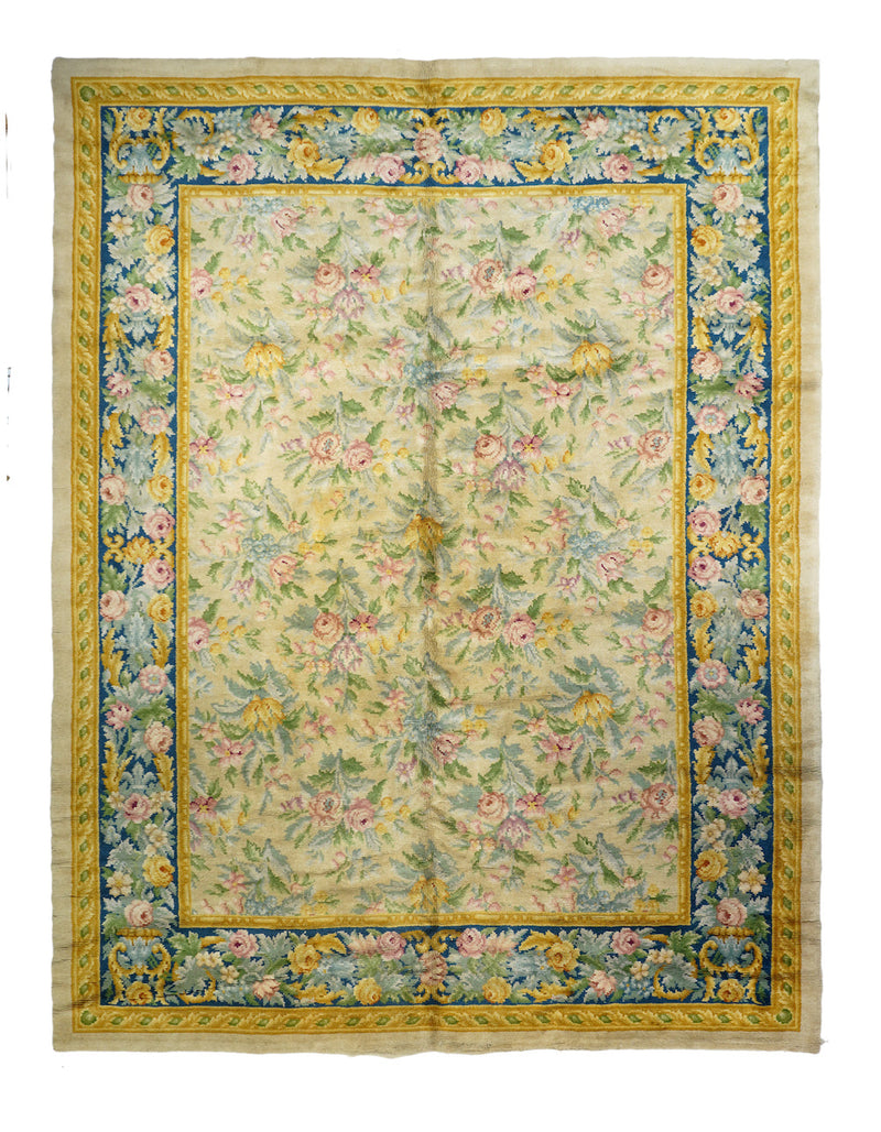 Fine Antique French Savonnerie Rug 10'2'' x 13'0''