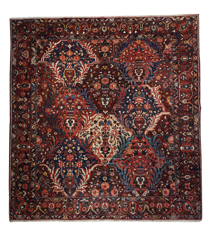 Vintage Bakhtiari Rug 11'2'' x 11'10''