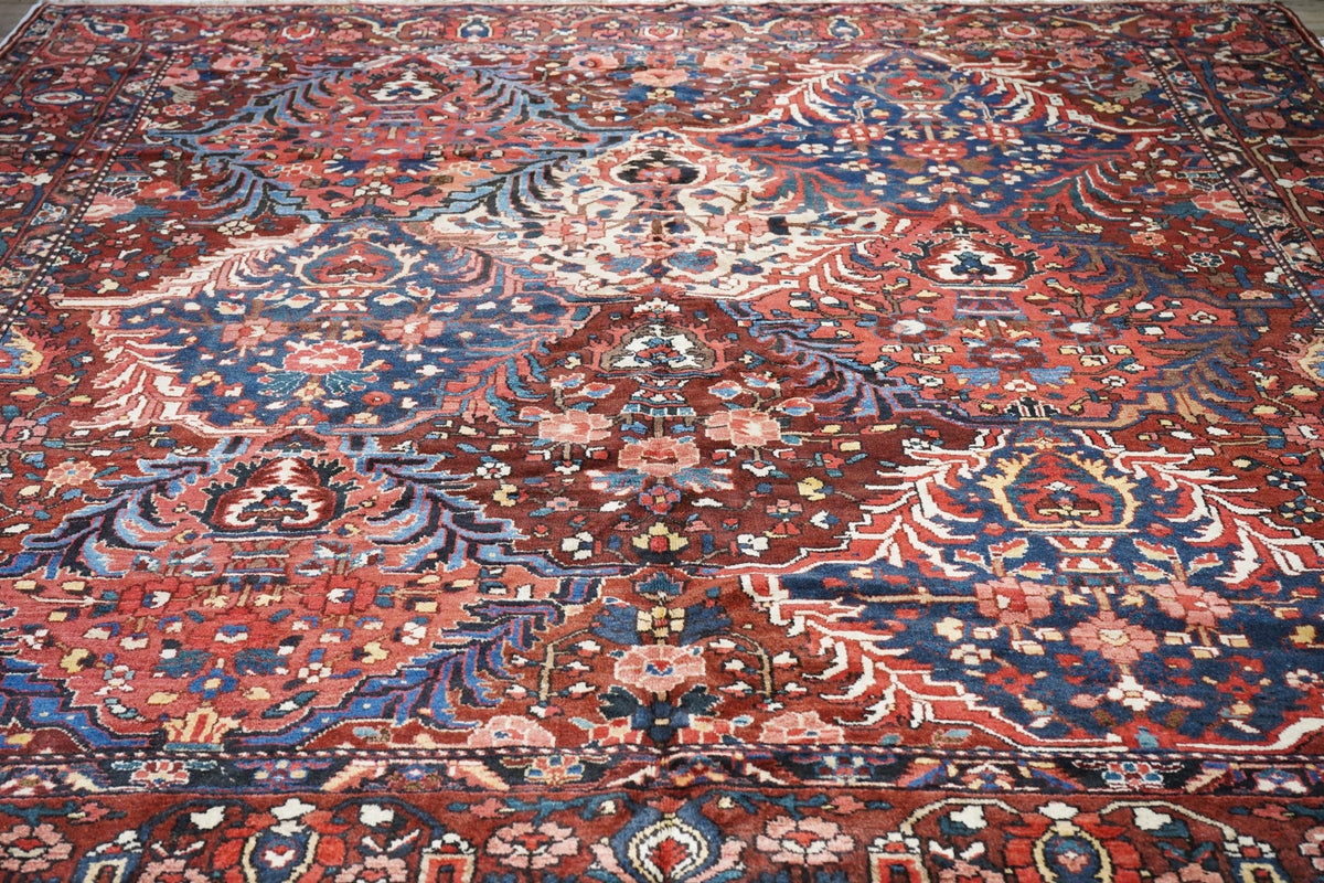 Vintage Bakhtiari Rug 11'2'' x 11'10''