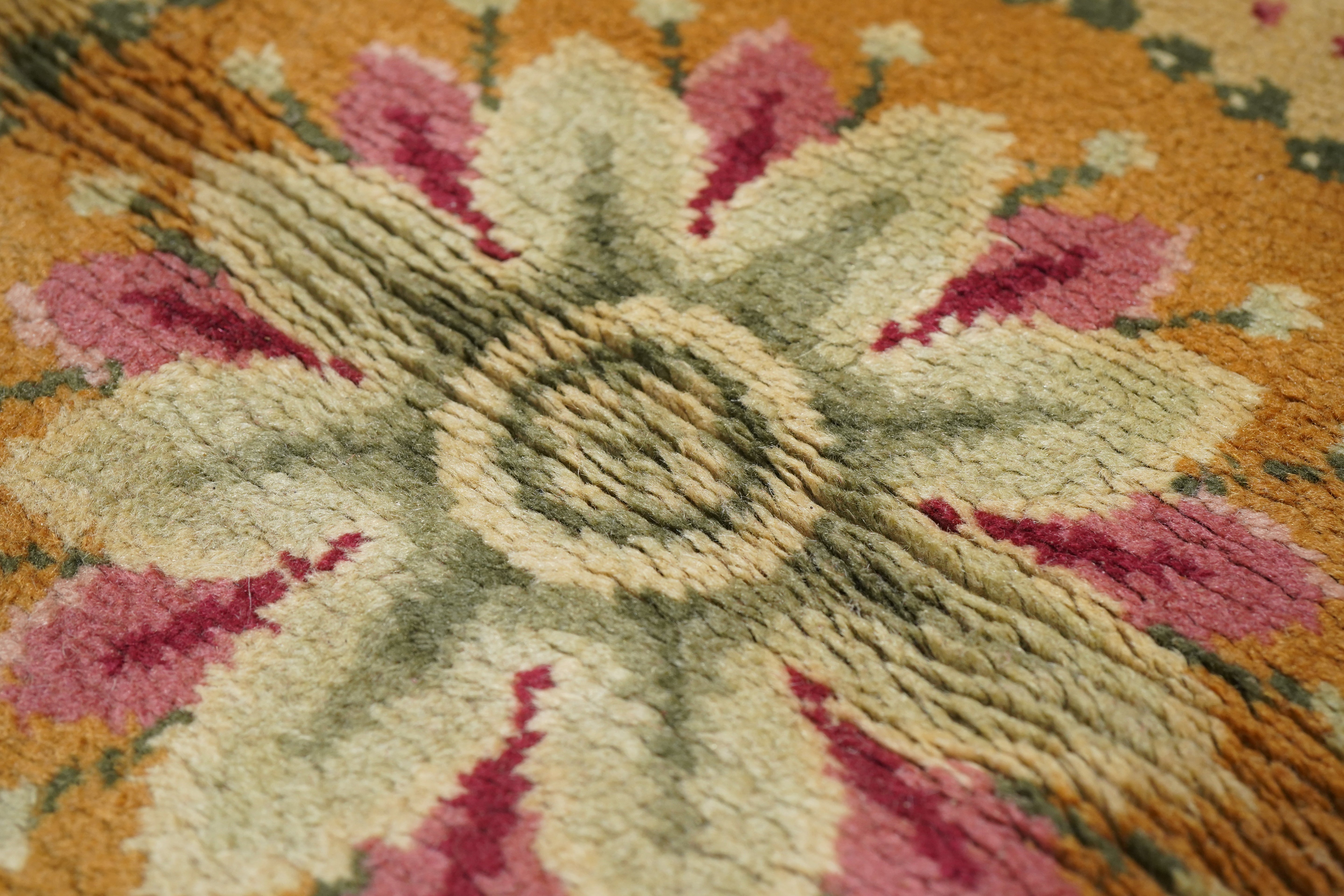 Antique European Savonnerie Rug 13' 5'' x 13' 5''