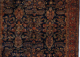 Antique  Mohajeran Sarouk Rug 13'0" x 21' 10''