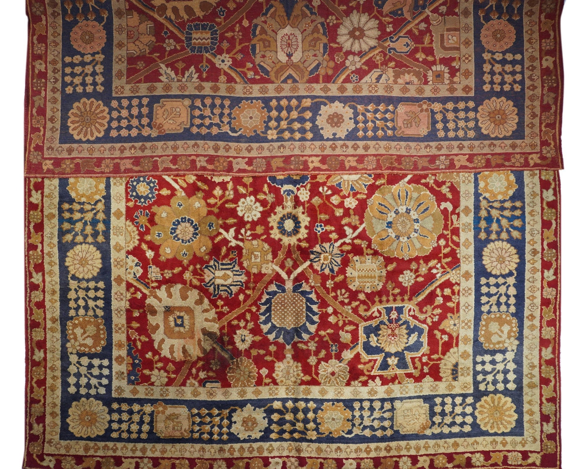 Antique Irish Donegal Rug 13'6'' x 16'6''