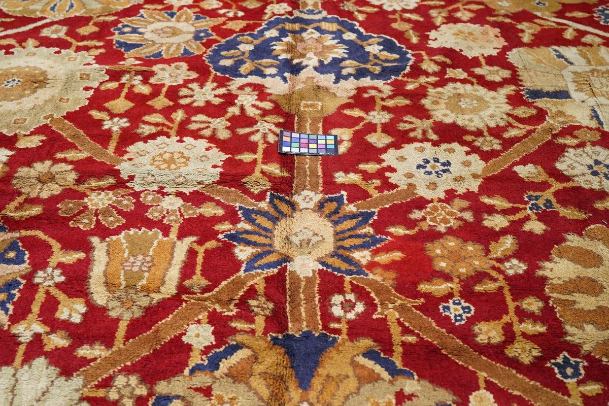 Antique Irish Donegal Rug 13'6'' x 16'6''