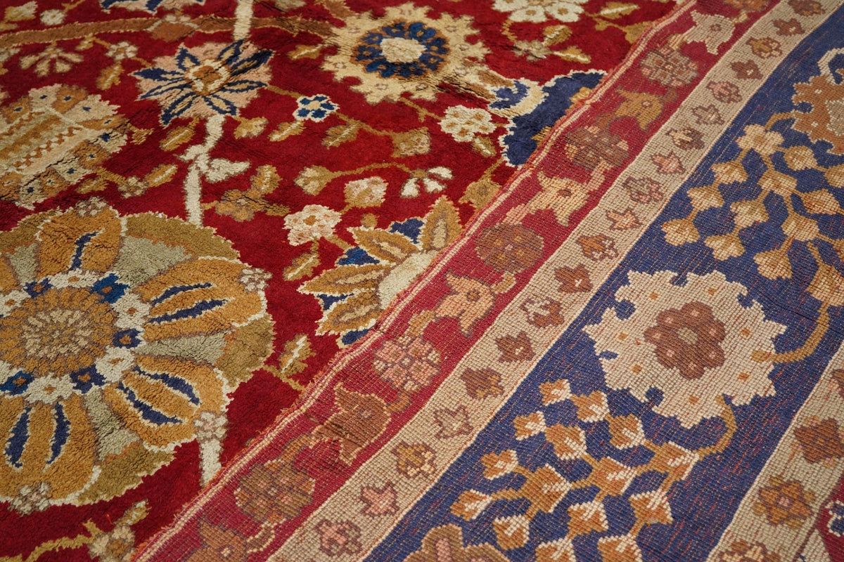 Antique Irish Donegal Rug 13'6'' x 16'6''
