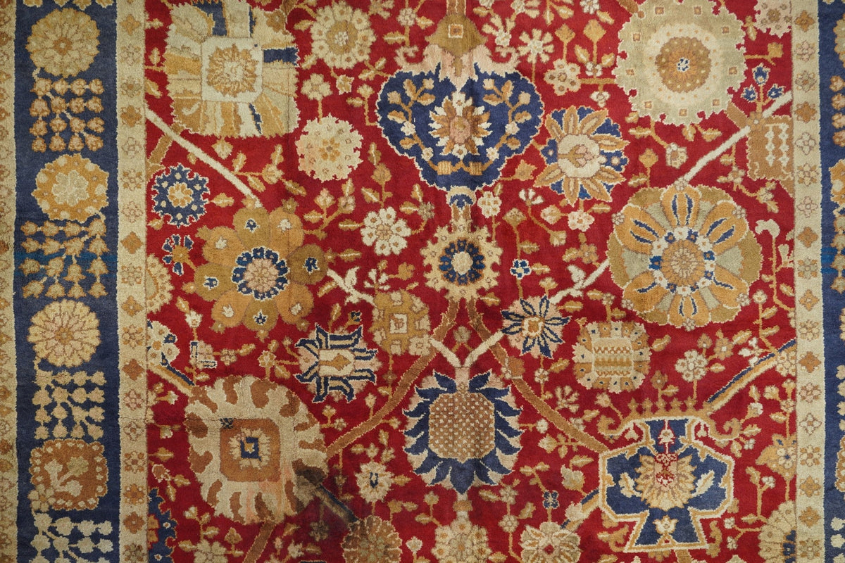 Antique Irish Donegal Rug 13'6'' x 16'6''
