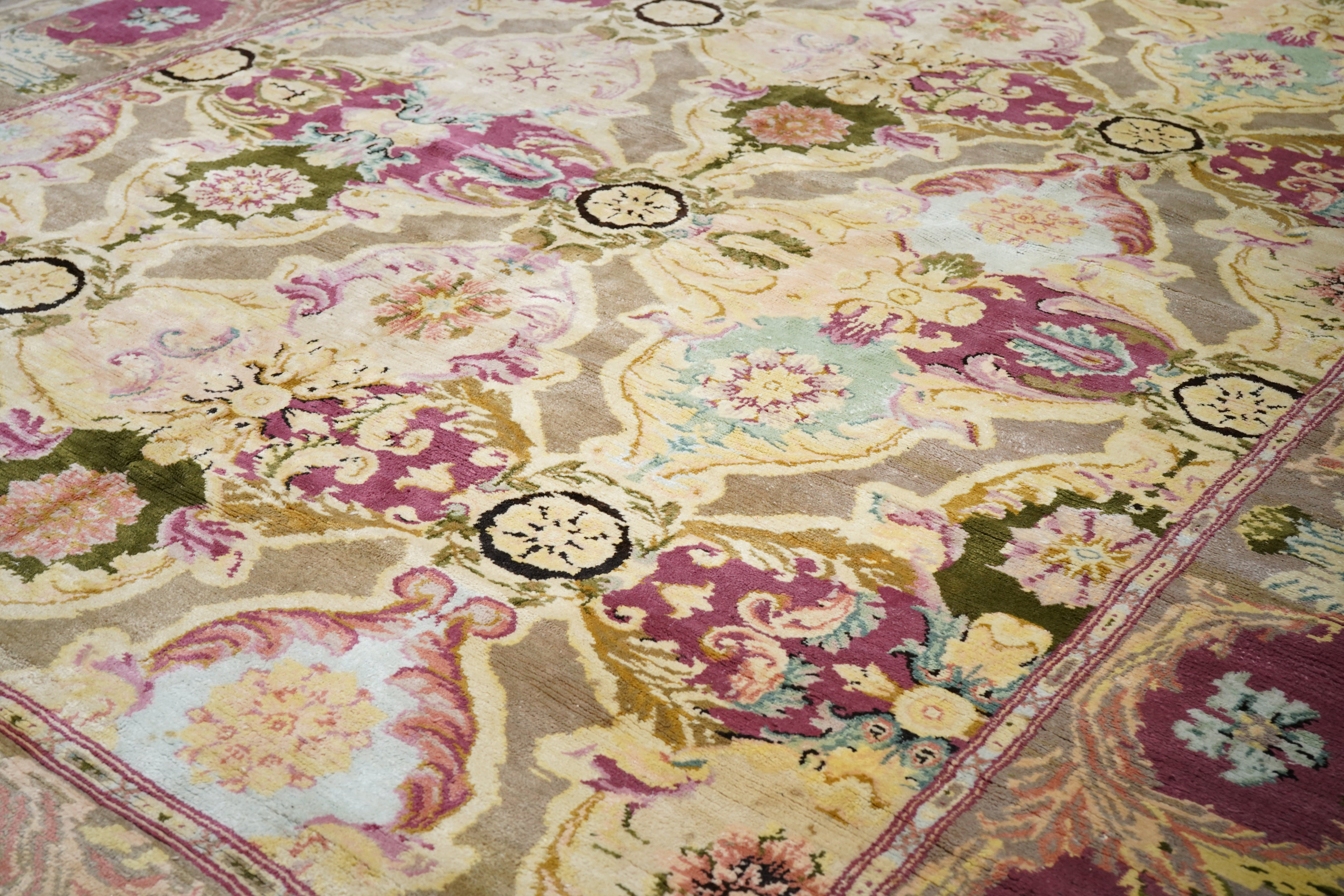 Spanish Savonnerie Rug 12'9" x 27' 5''