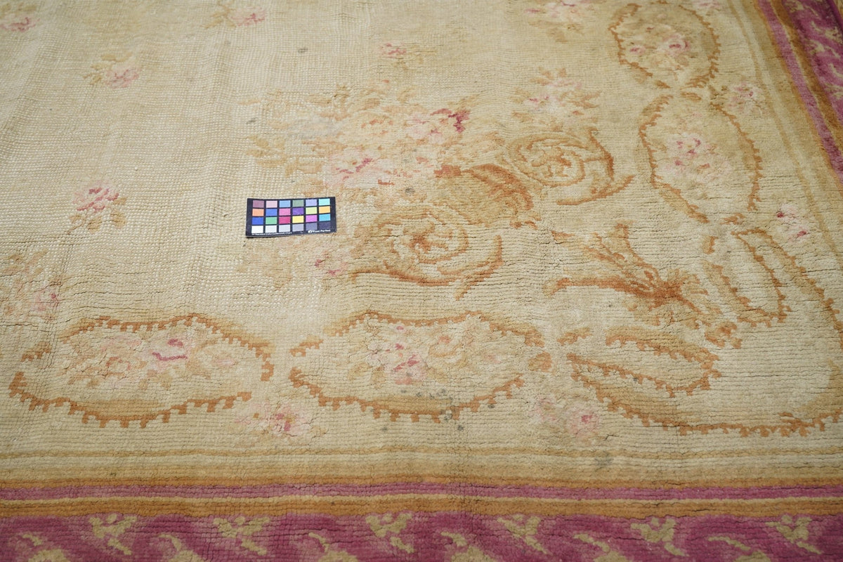 Antique Savonnerie Rug 11'1'' x 18'1''