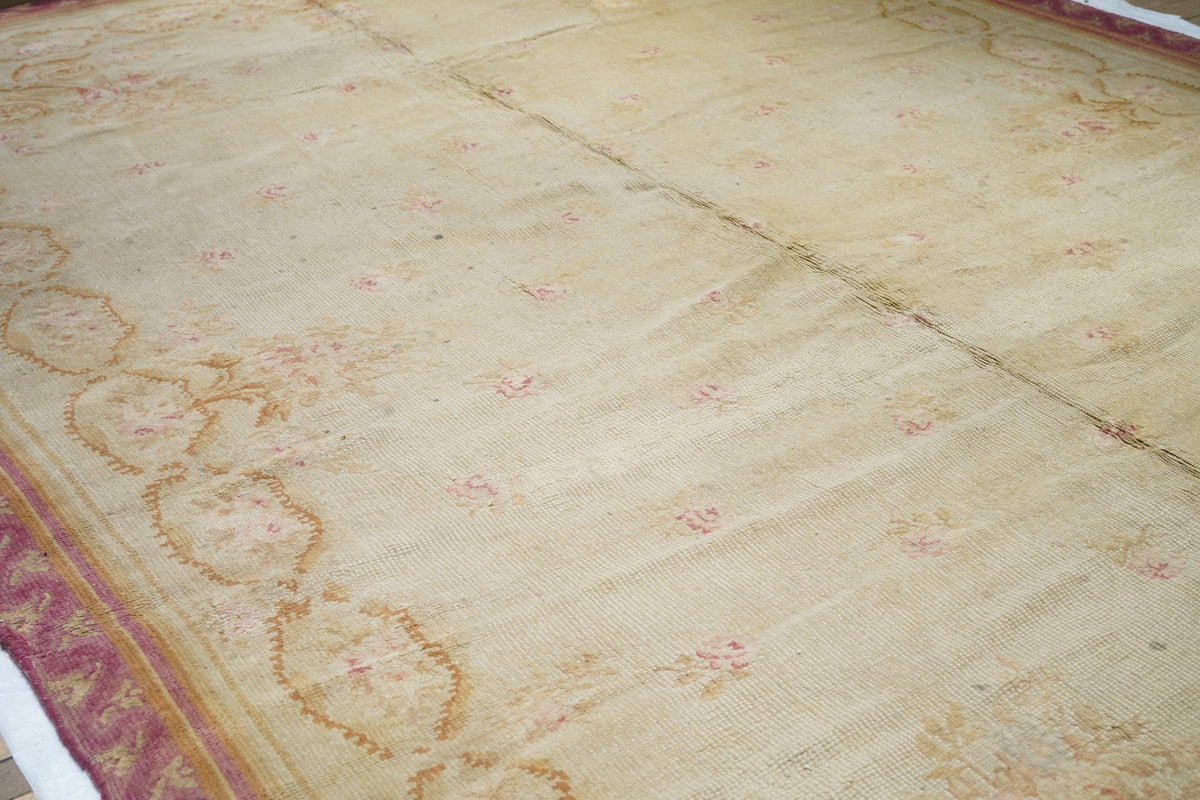 Antique Savonnerie Rug 11'1'' x 18'1''
