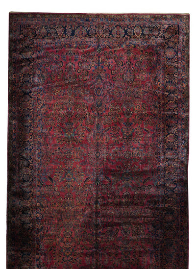 Antique Sarouk Rug 11'3'' x 17'8''
