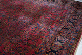 Antique Sarouk Rug 11'3'' x 17'8''