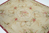 Antique Aubusson-Beauvais Rug 5'1'' x 6'2''
