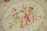 Antique Aubusson-Beauvais Rug 5'1'' x 6'2''