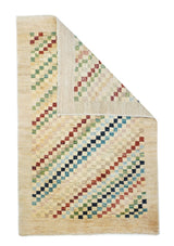 Vintage Gabbeh Rug 3'1'' x 4'10''