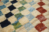 Vintage Gabbeh Rug 3'1'' x 4'10''