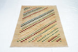 Vintage Gabbeh Rug 3'1'' x 4'10''