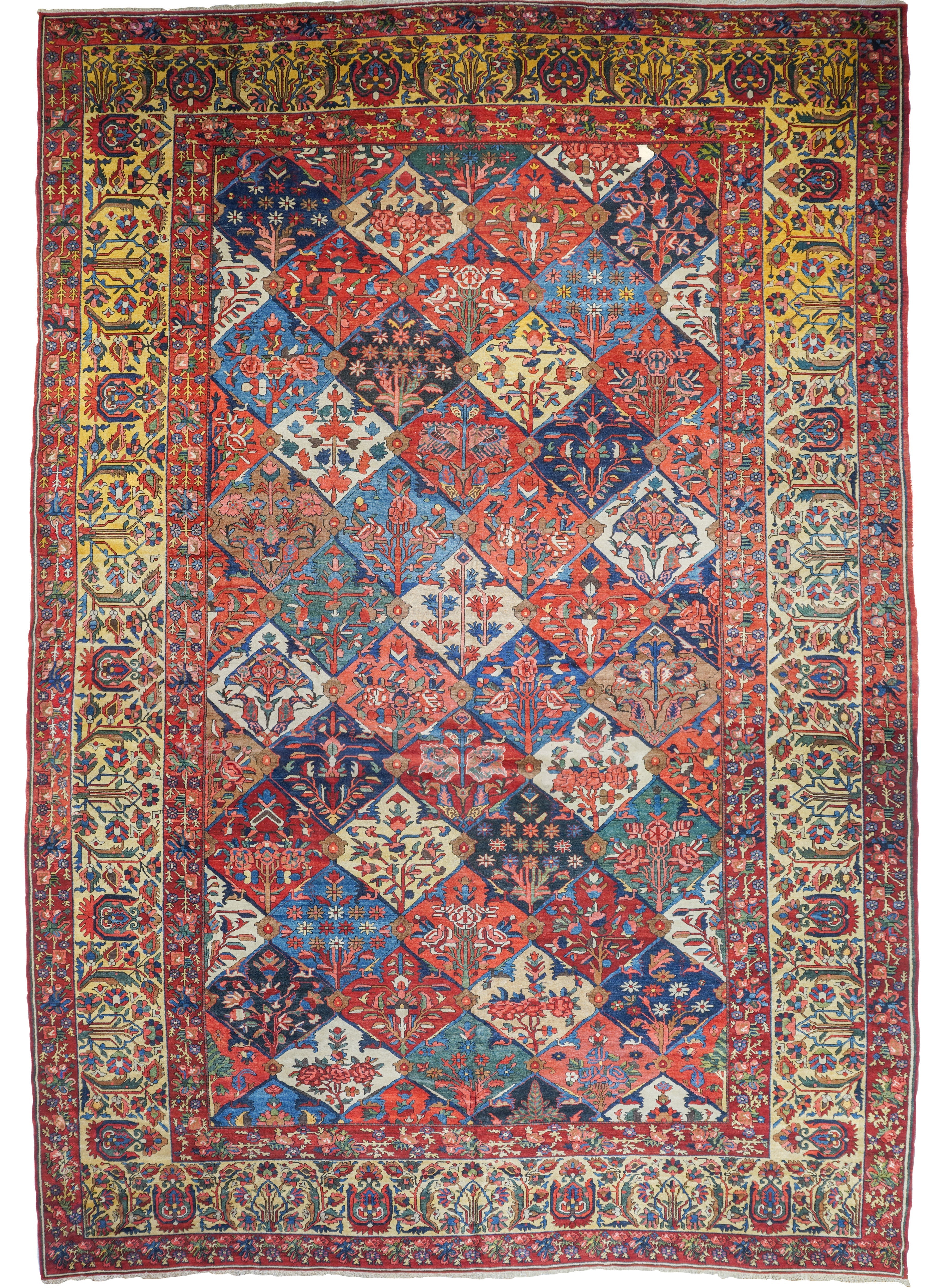 Fine Vintage Bakhtiari Rug 12'10'' x 18'8''