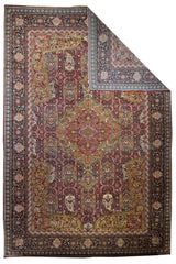 Vintage  Sarouk Rug 11' 10'' x 17' 6''