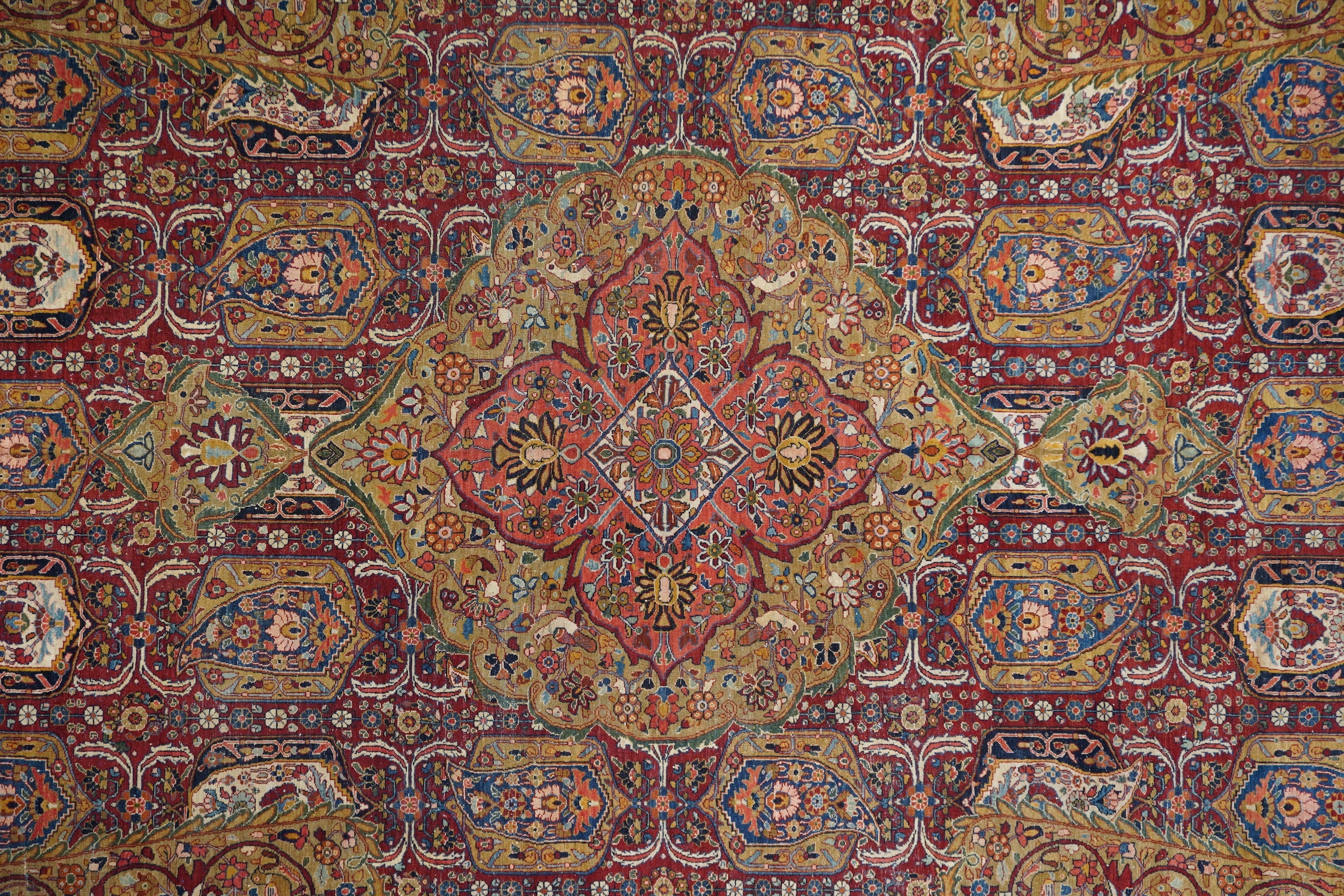Vintage  Sarouk Rug 11' 10'' x 17' 6''