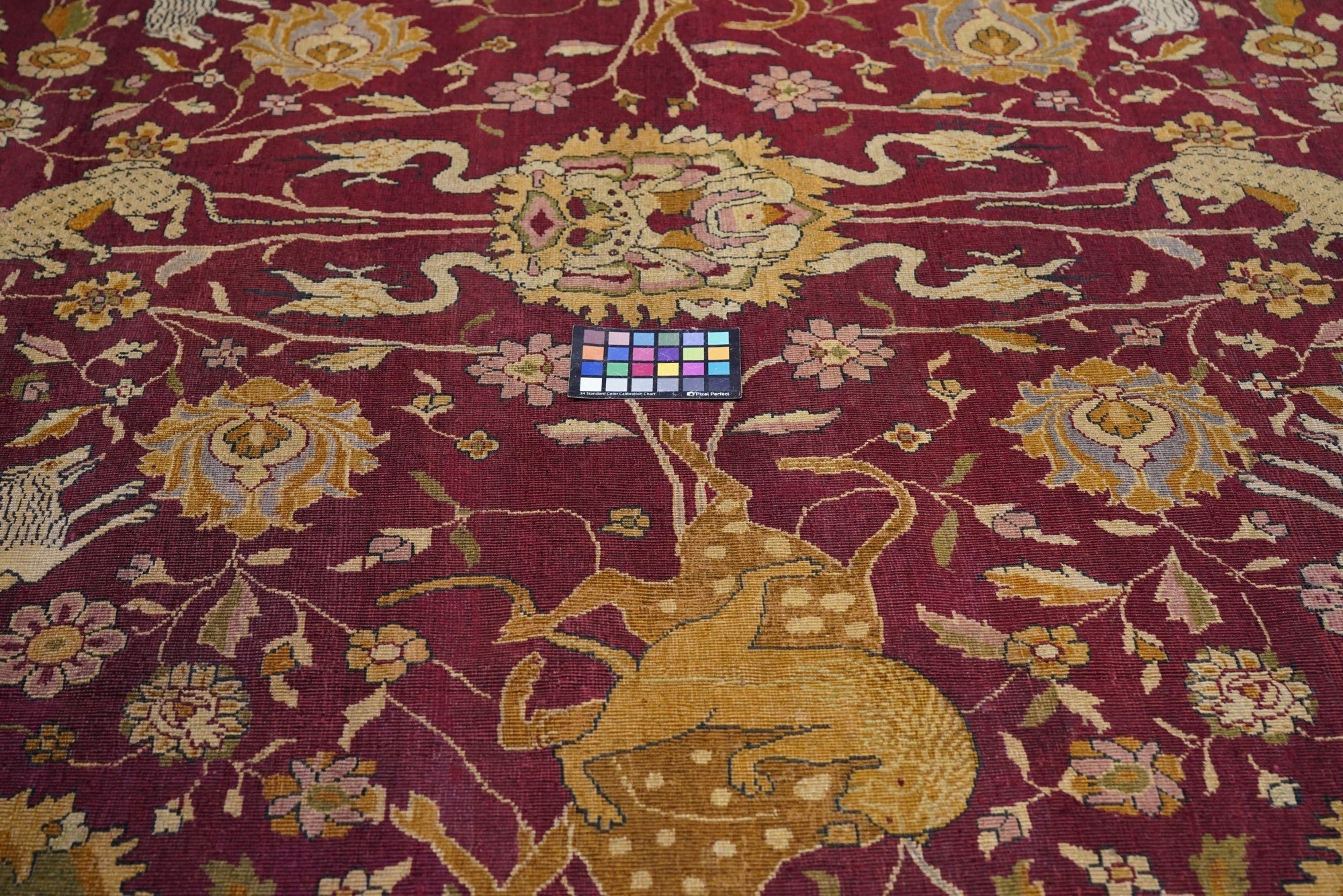 Antique Agra Rug 12'0'' x 16'6'' circa 1880