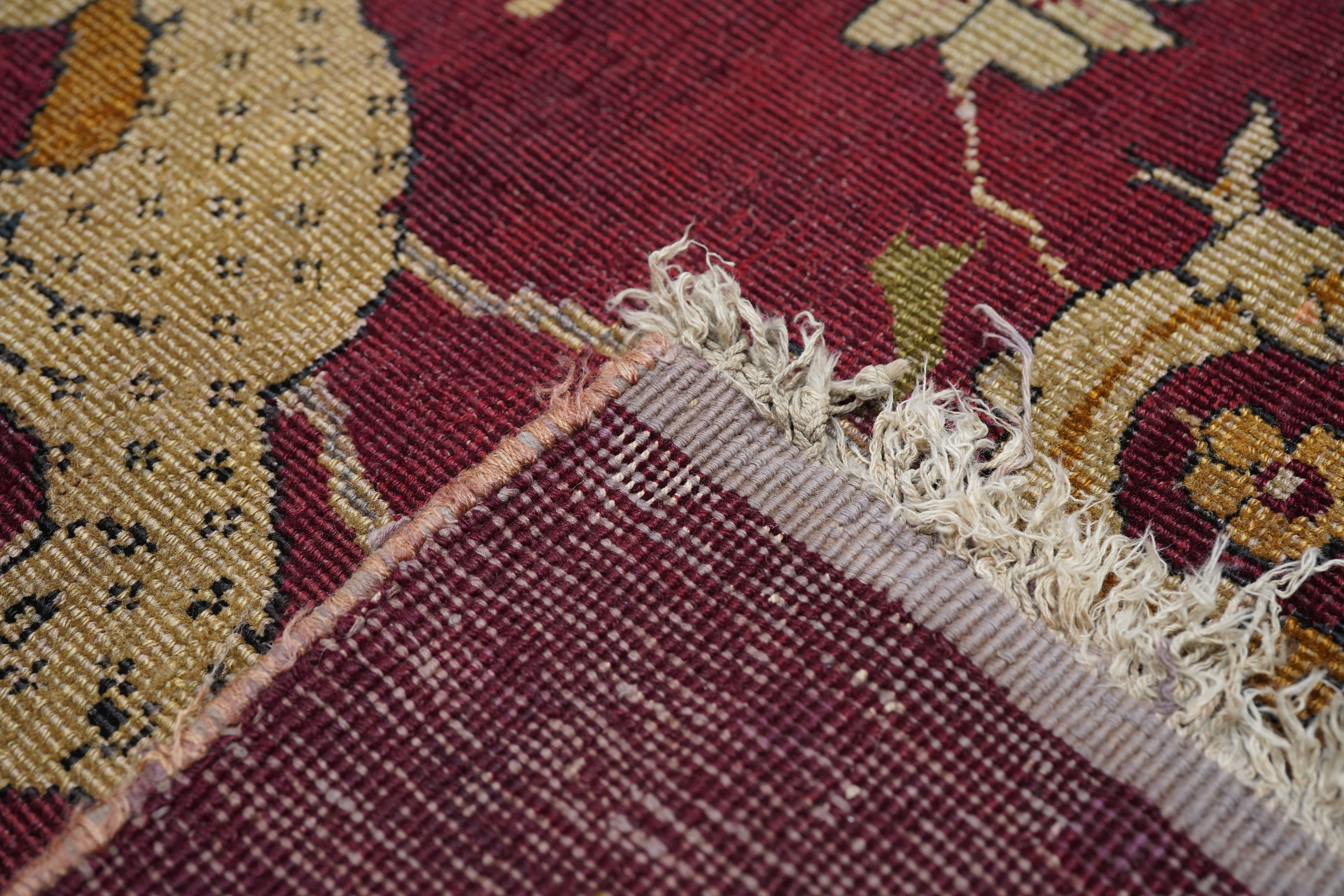 Antique Agra Rug 12'0'' x 16'6'' circa 1880