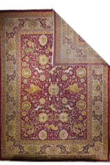 Antique Agra Rug 12'0'' x 16'6'' circa 1880