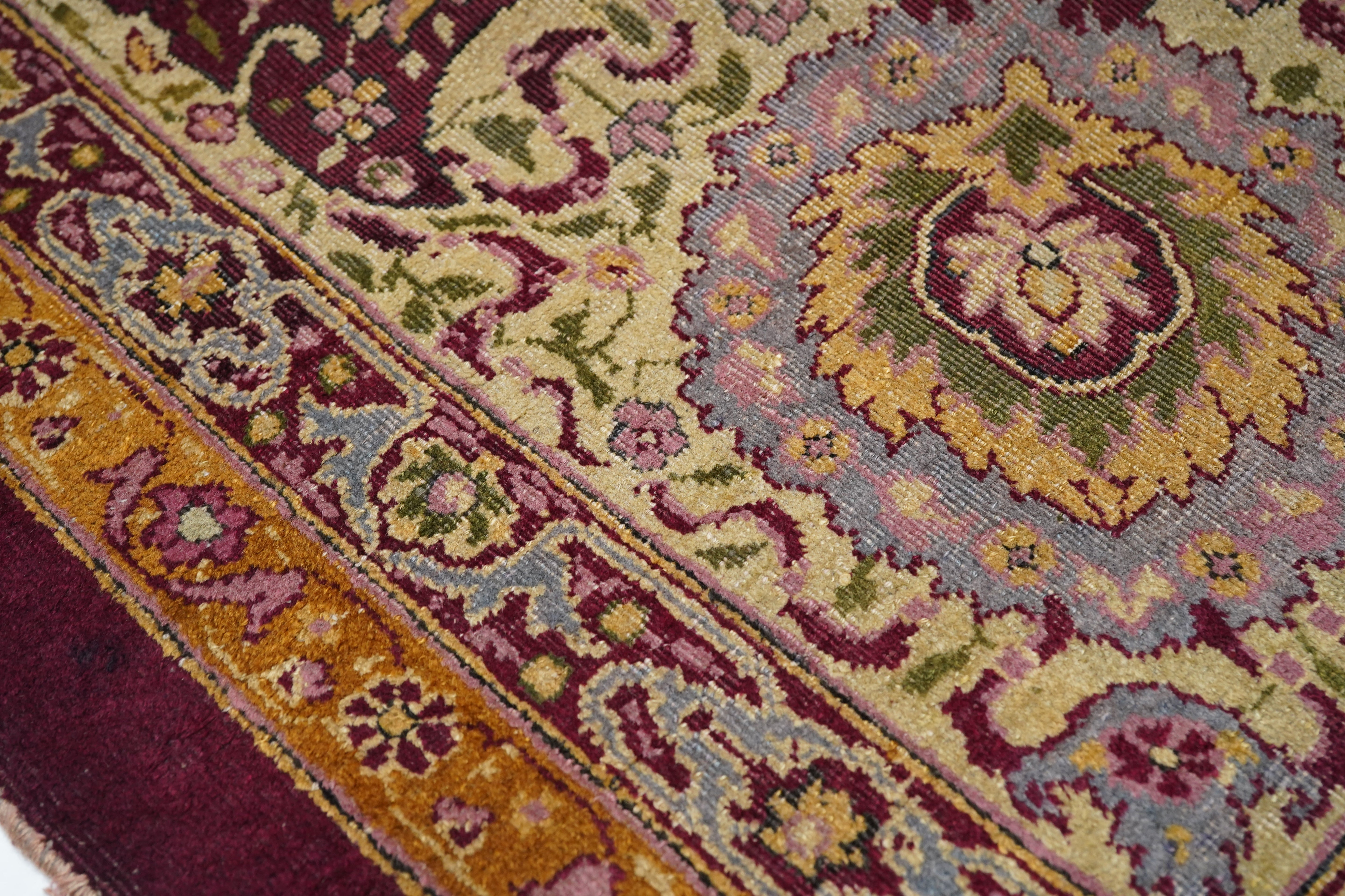 Antique Agra Rug 12'0'' x 16'6'' circa 1880