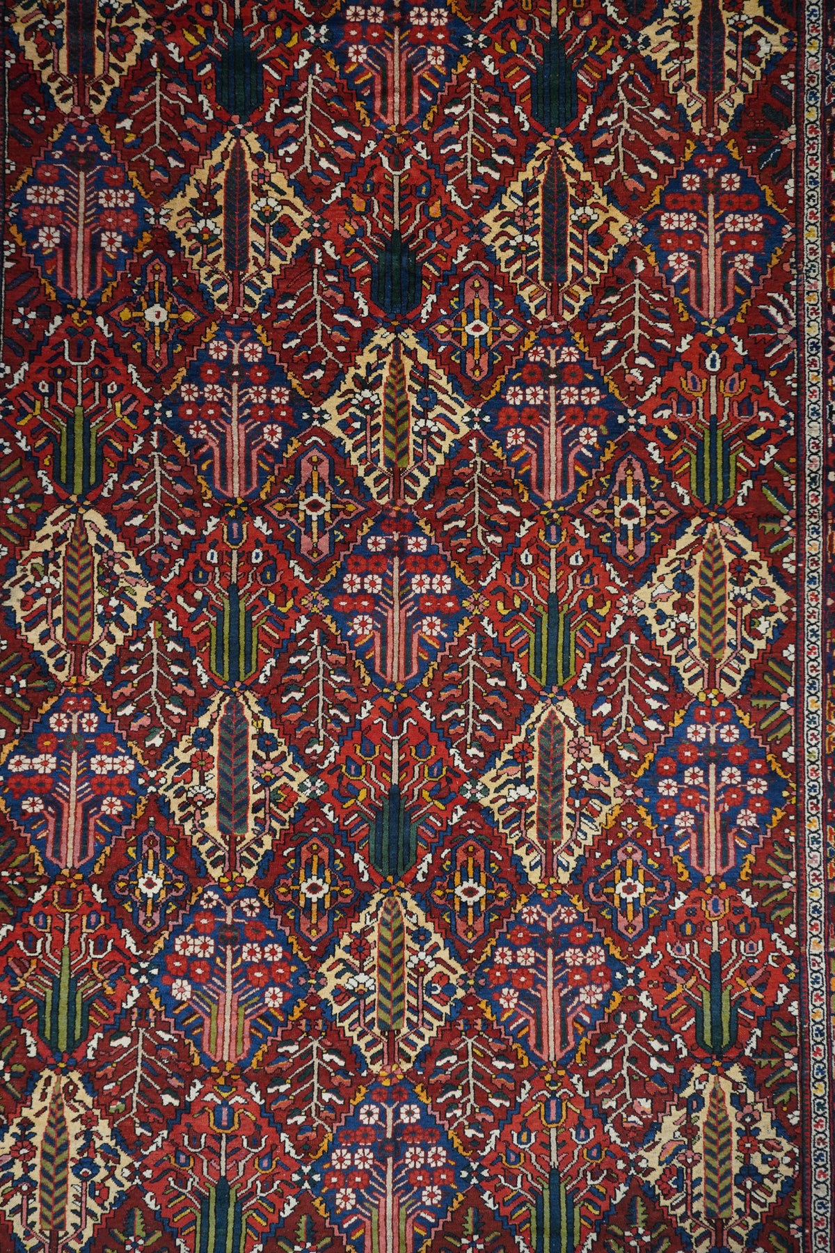 Vintage Bakhtiari Rug 12'2'' x 16'7''