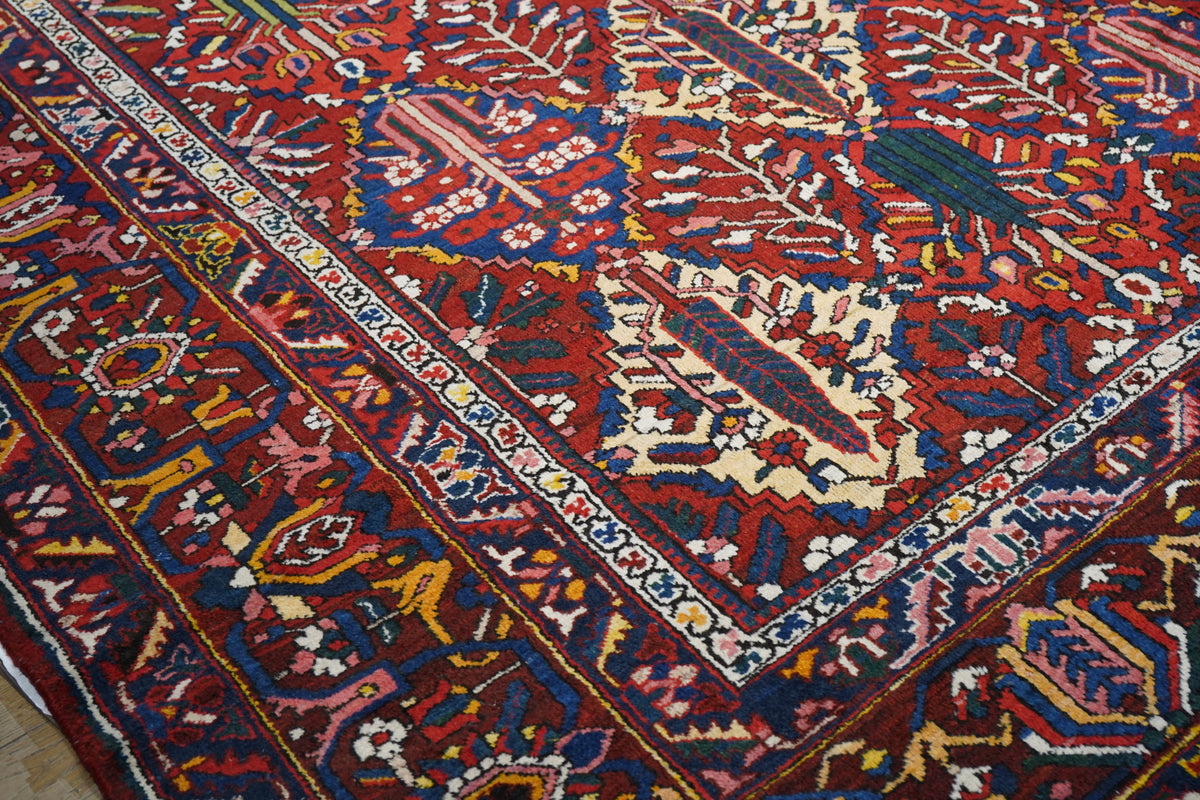 Vintage Bakhtiari Rug 12'2'' x 16'7''