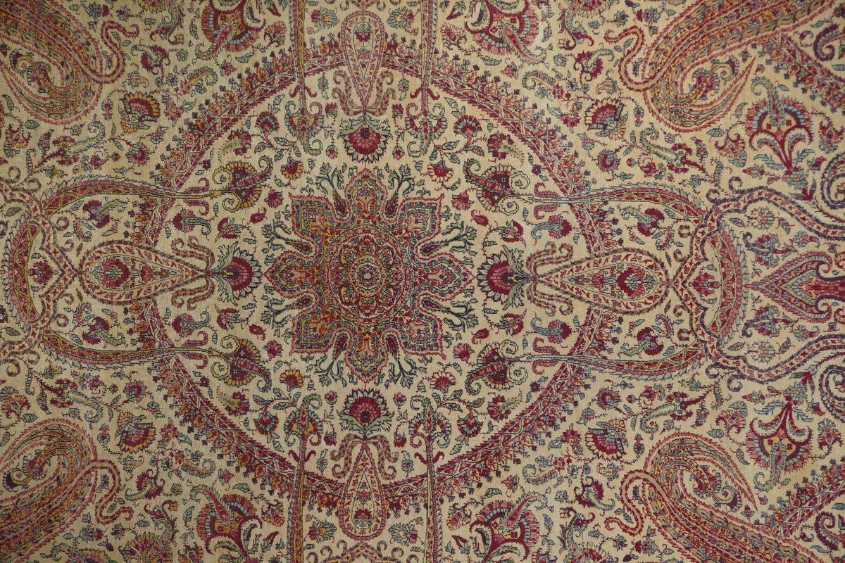 Antique Kerman Rug 11'3'' x 15'5''