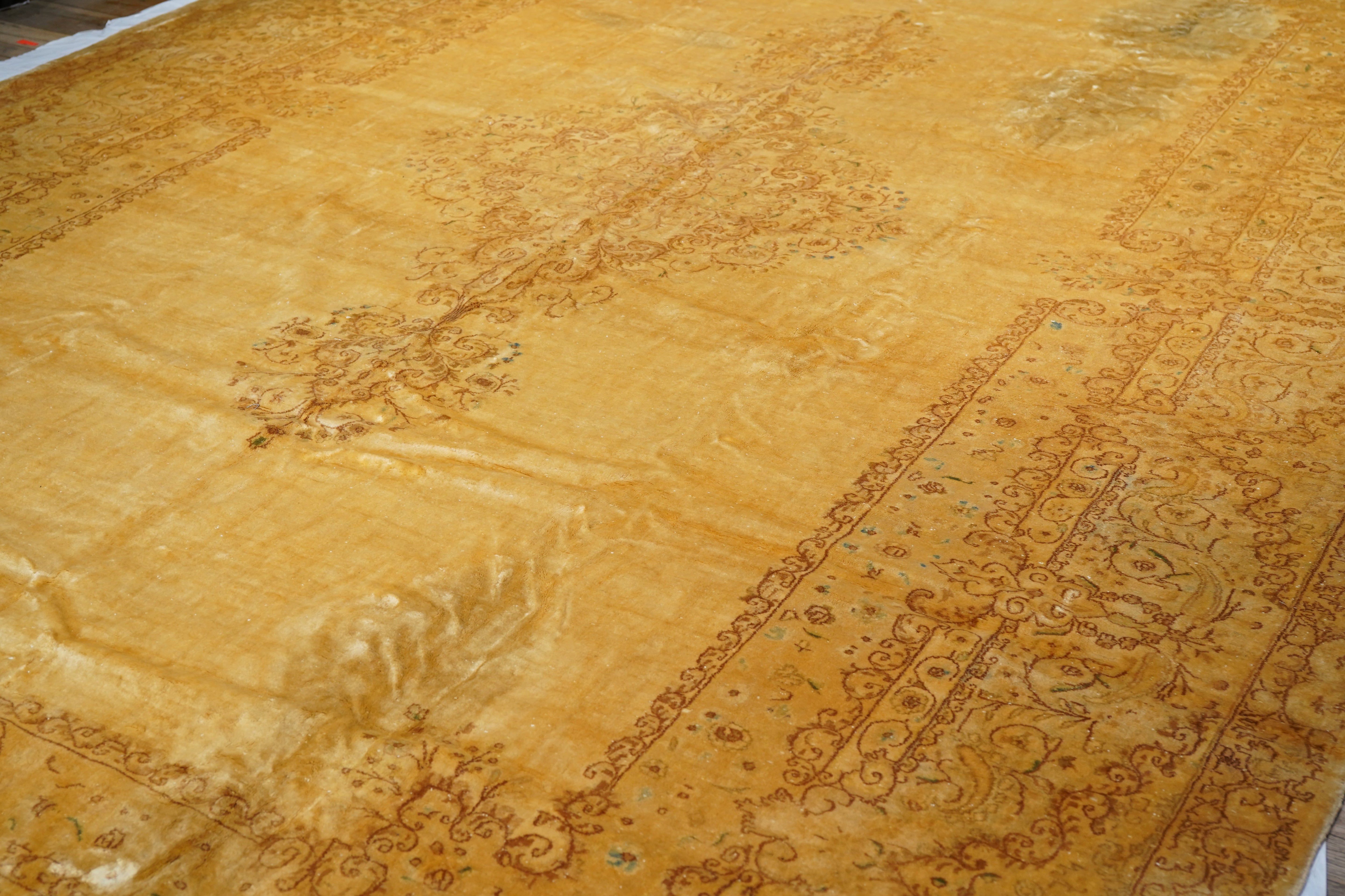 Vintage  Kerman Rug 11' 6'' x 18' 5''