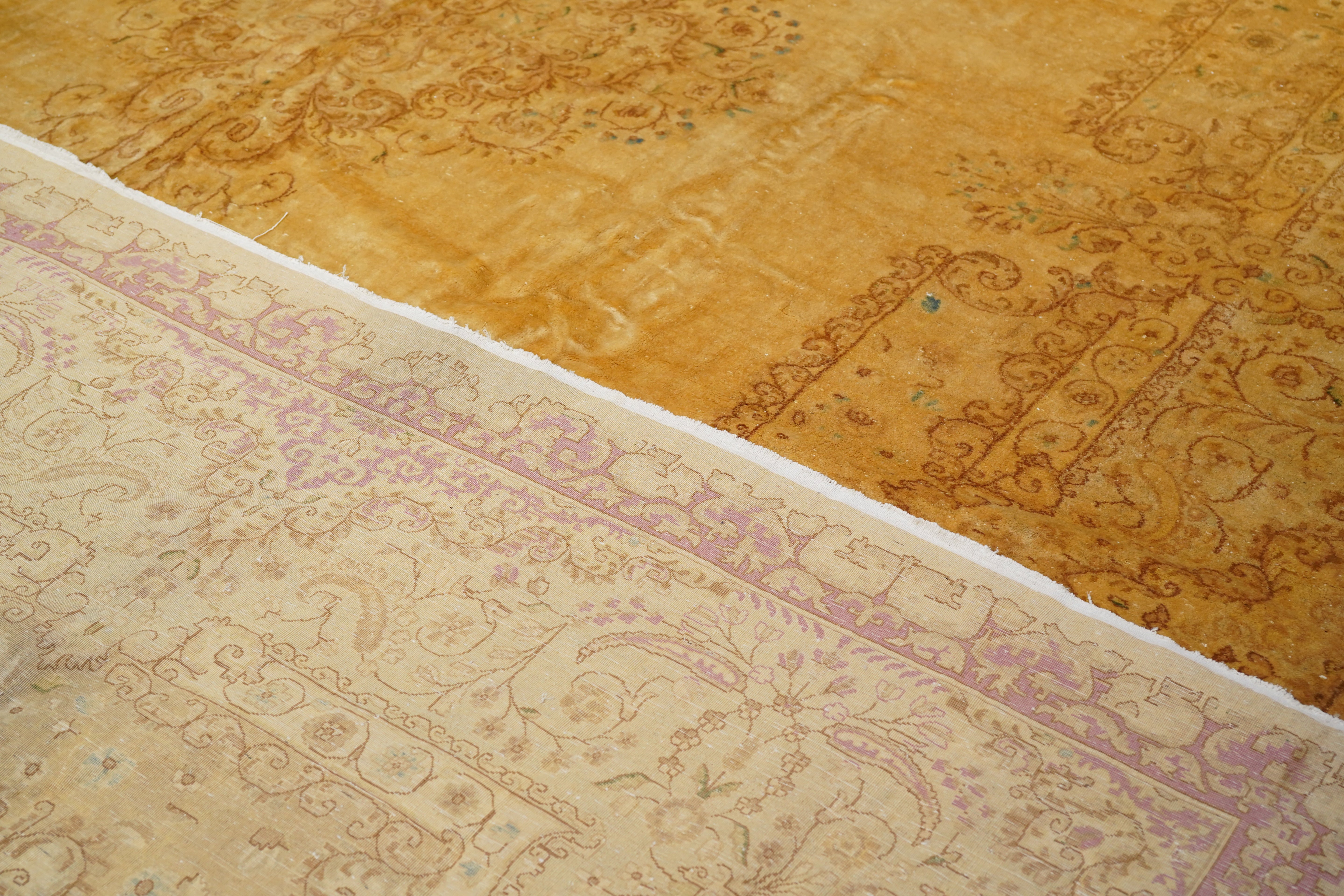 Vintage  Kerman Rug 11' 6'' x 18' 5''