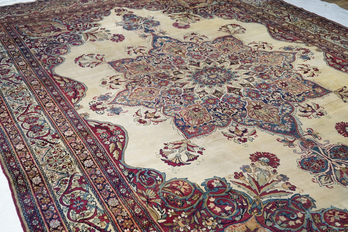 Antique Kerman Rug 9'8'' x 14'6''
