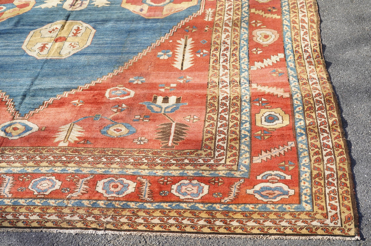 Antique Bakshaish Rug 13'11'' x 22'4''