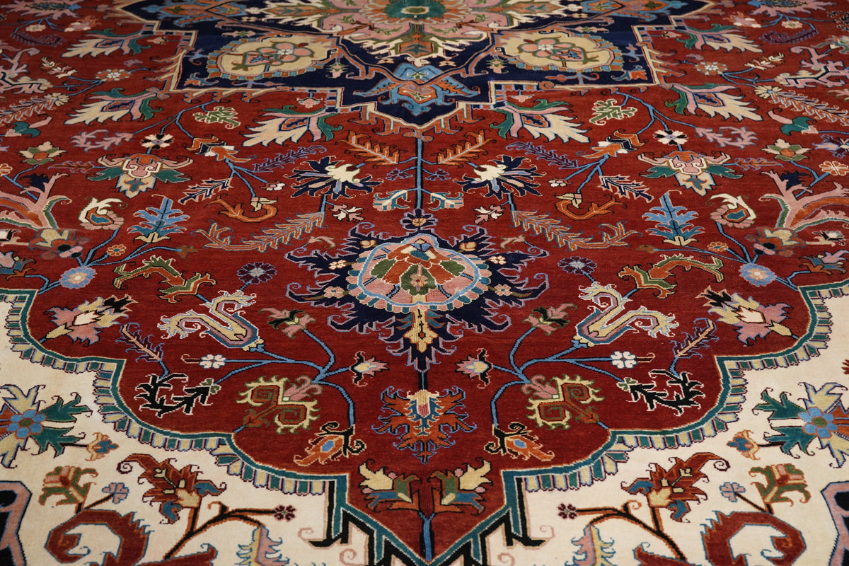 Vintage Heriz Rug 13'2'' x 19'6''