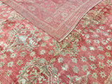 Antique Oushak Rug 14' 2'' x 20' 6''