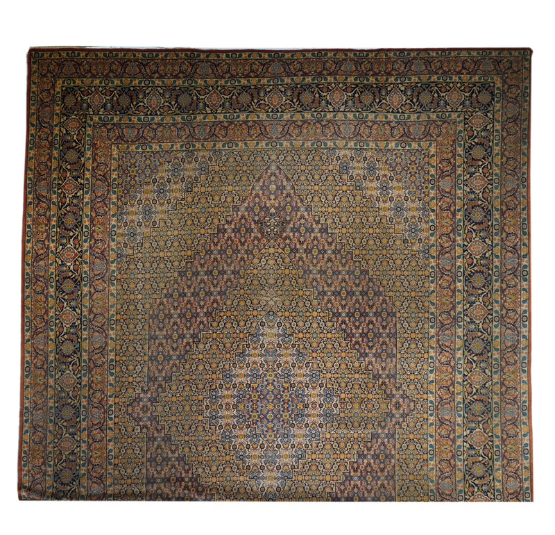 Antique  Haji Jalili Tabriz Rug 13' 6'' x 18' 7''