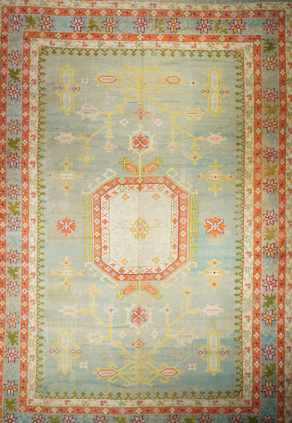 Vintage Indian Rug 12'1'' x 17'8''