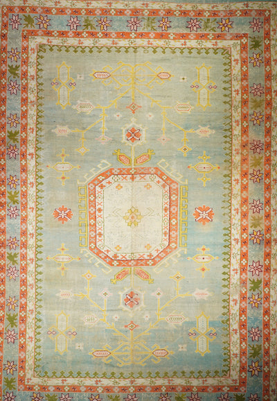 Vintage Indian Rug 12'1'' x 17'8''