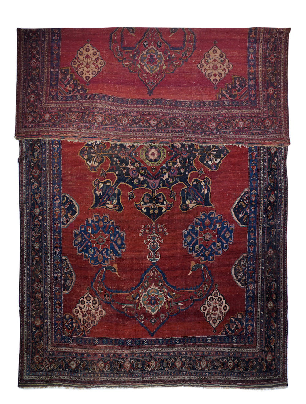 Antique Qashqai Rug 11'0'' x 18'10''