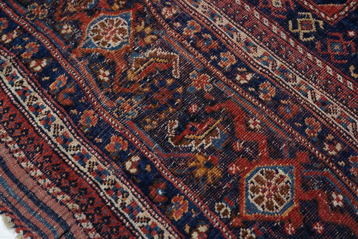 Antique Qashqai Rug 11'0'' x 18'10''